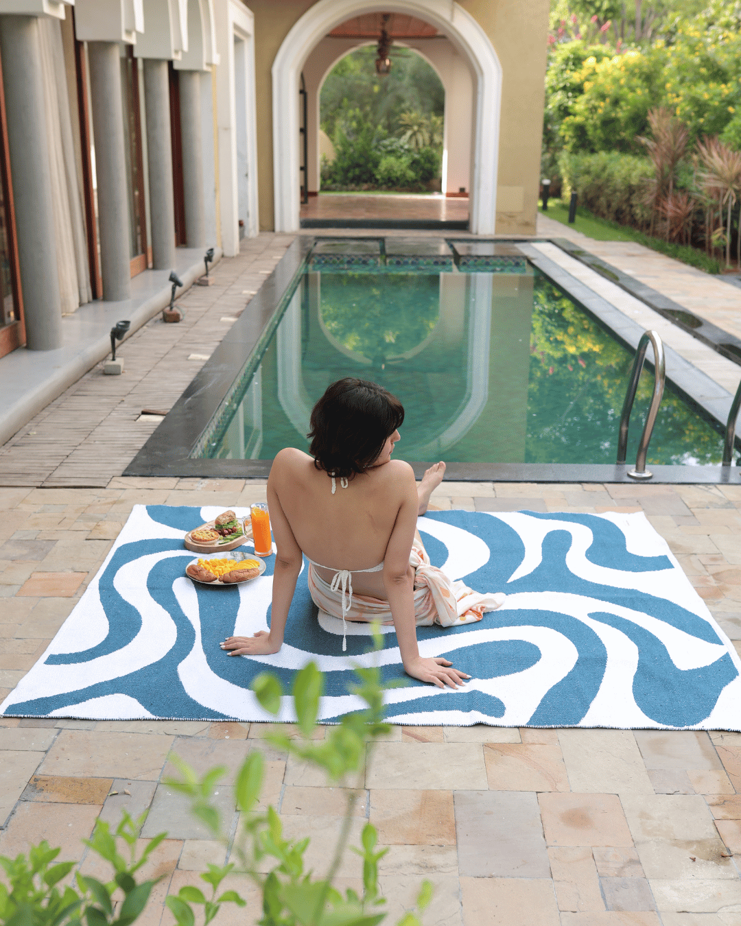Earthen 100% Organic Cotton Rug - Tide Indigo — Tide Indigo