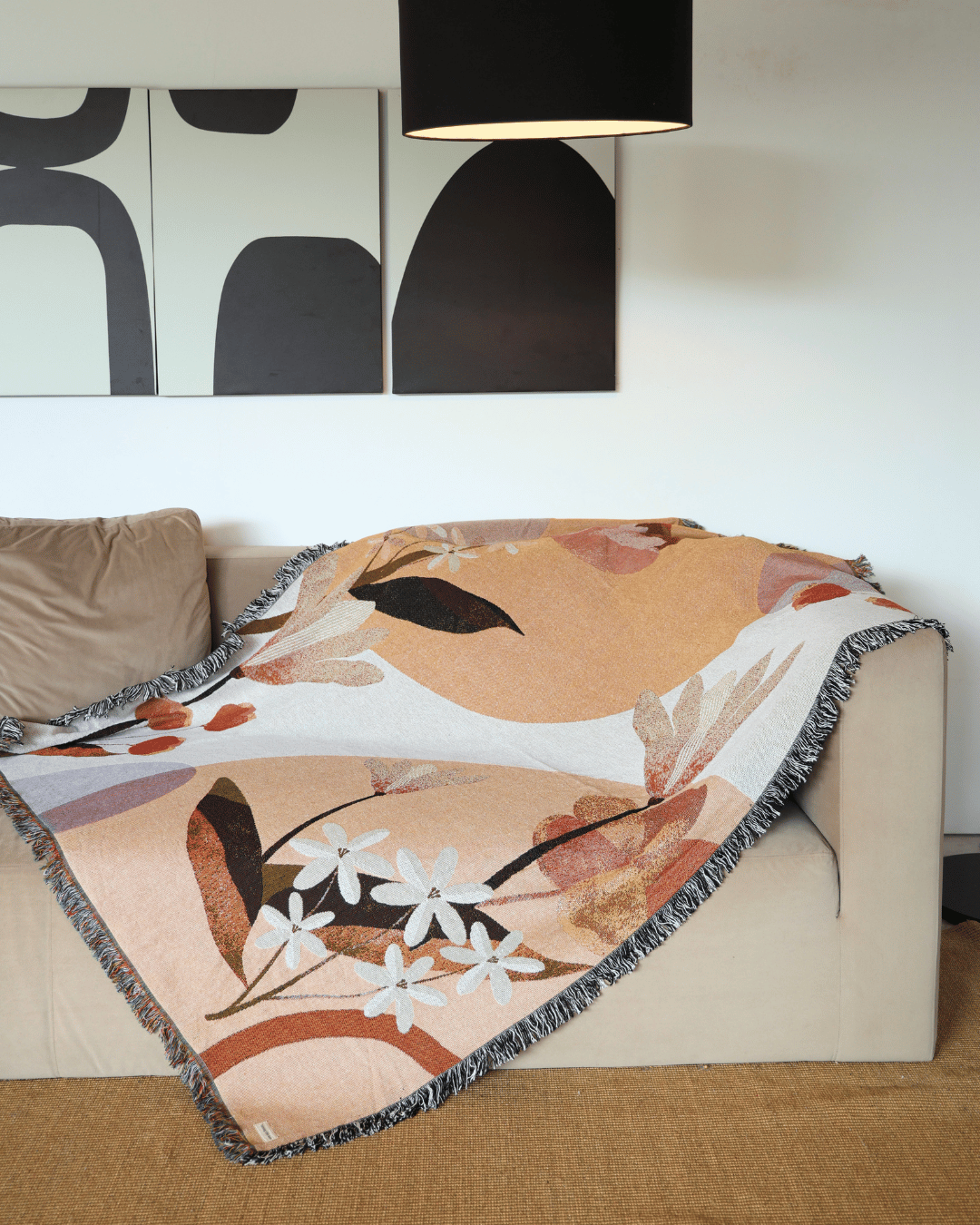 Sienna Bloom blanket