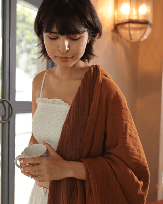 Terraverse Reversible Throw Desert Plum