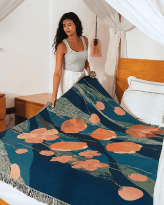 Midnight Garden blanket