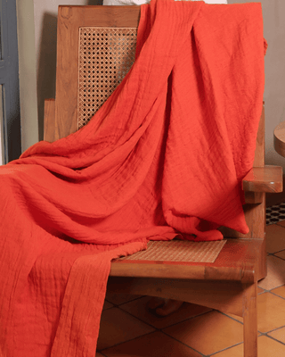 Terraverse Reversible Throw Golden Amber