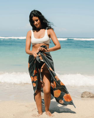 Midnight Garden Sarong