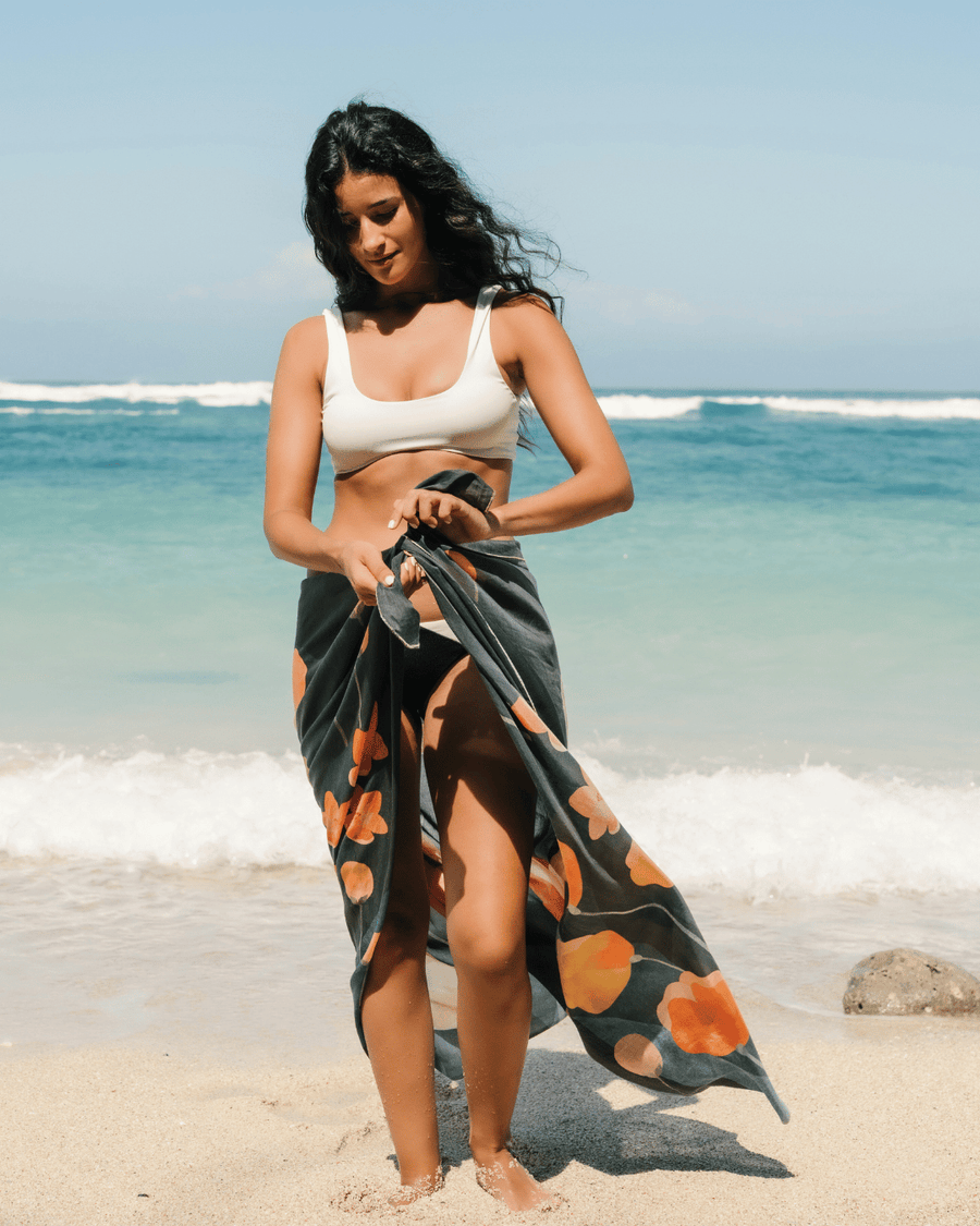 Midnight Garden Sarong