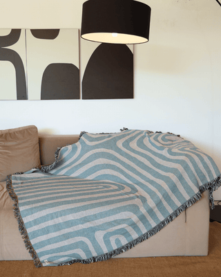 Sunset Orange blanket