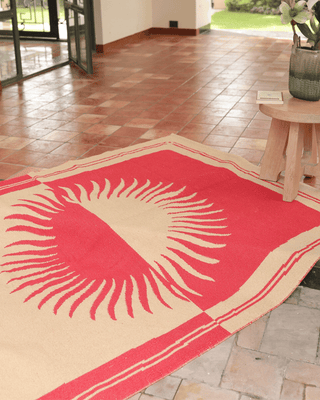 Earthen 100% Organic Cotton Rug - Solar Dusk