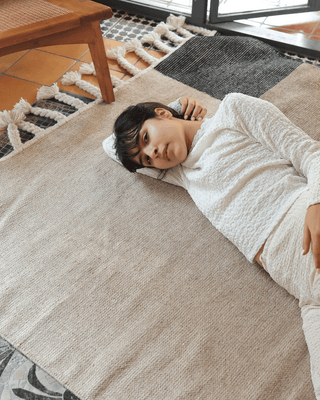 Almonte Wool Rug — Handwoven Natural Fiber Collection