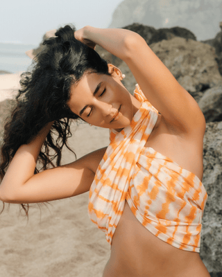 Drift Orange Sarong