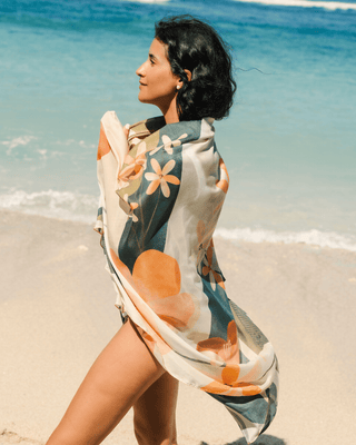 Peach Canopy Sarong