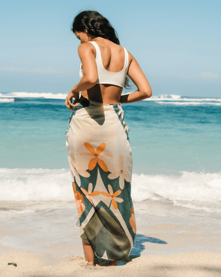 Peach Canopy Sarong
