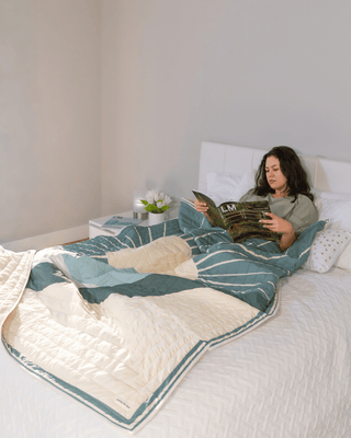 Solara Versatile Quilt - Sage Horizon