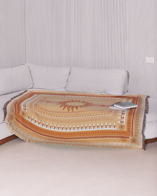 Sunset Yellow blanket