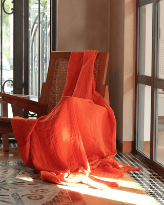Terraverse Reversible Throw Golden Amber
