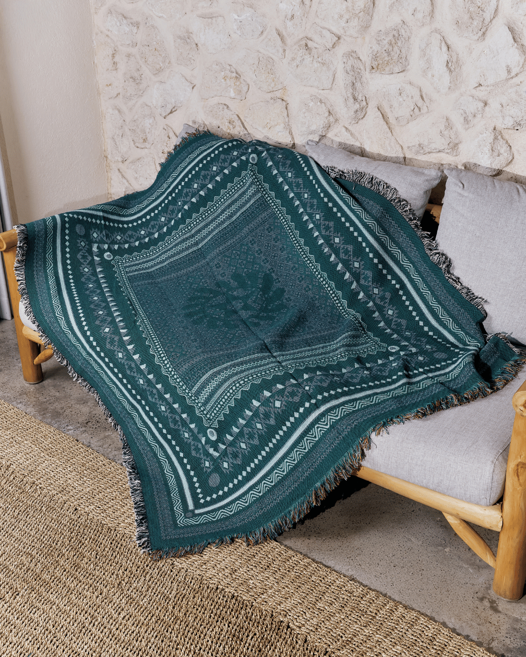 Aura Terracotta blanket