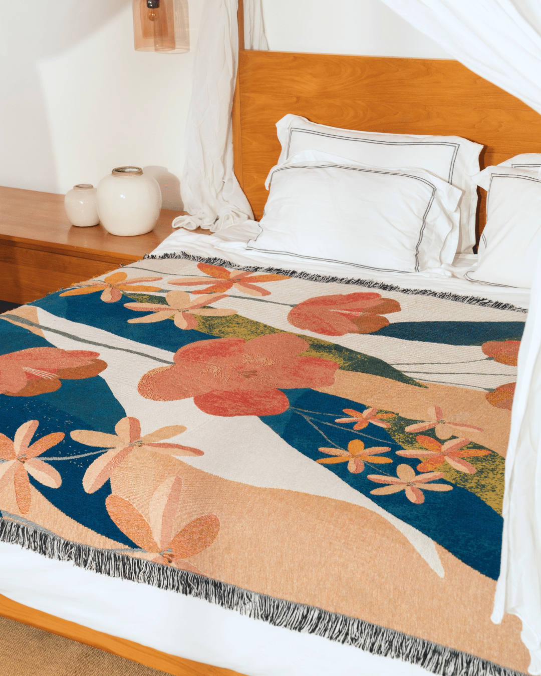 Peach Canopy blanket