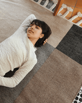 Almonte Wool Rug — Handwoven Natural Fiber Collection