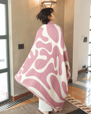 Whisperwind Bamboo Cotton Throw Wildform Rosewood