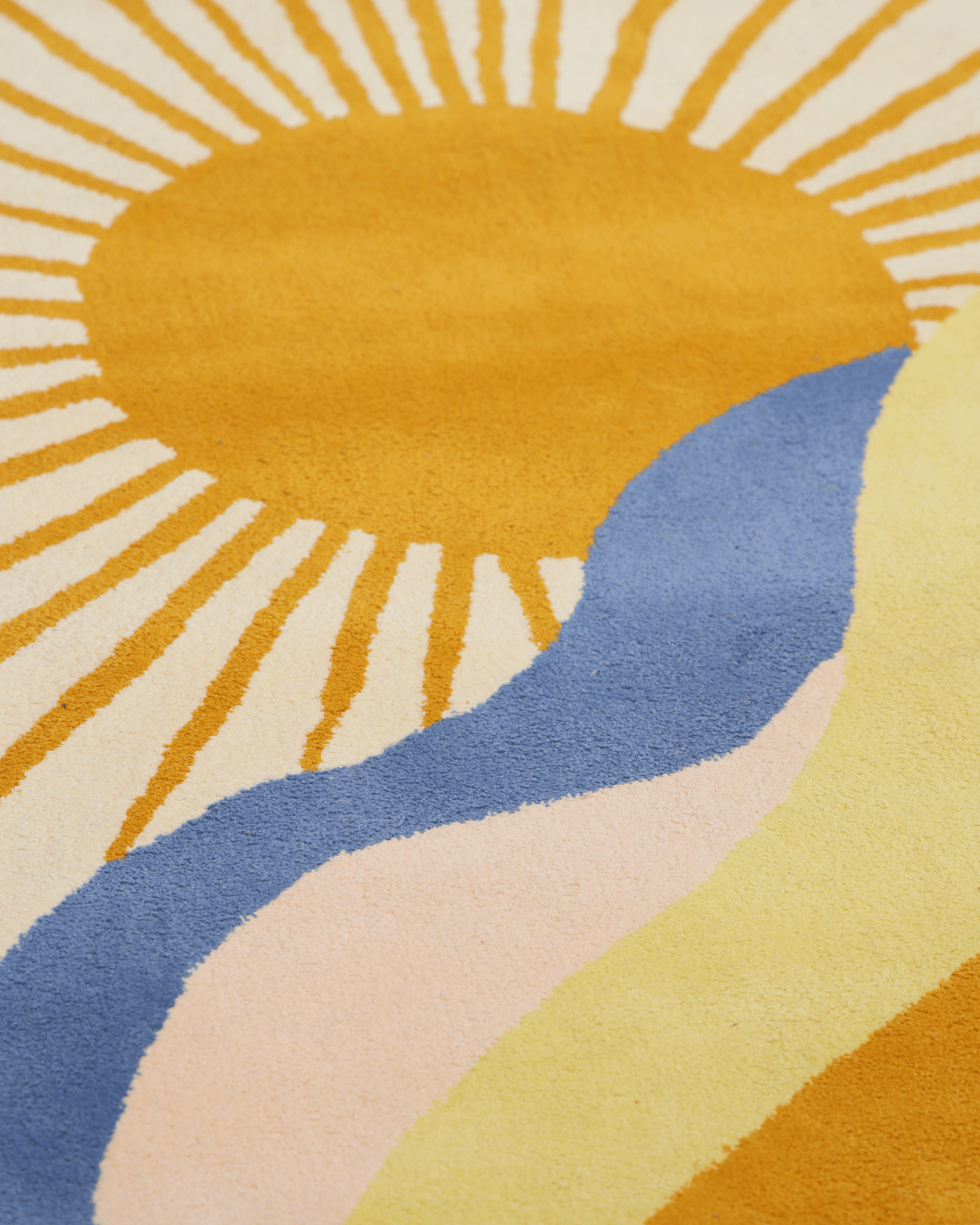Solara Tufted Rug – Daybreak Horizon