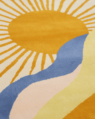 Solara Tufted Rug – Daybreak Horizon