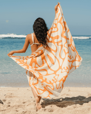 Wildform Orange Sarong