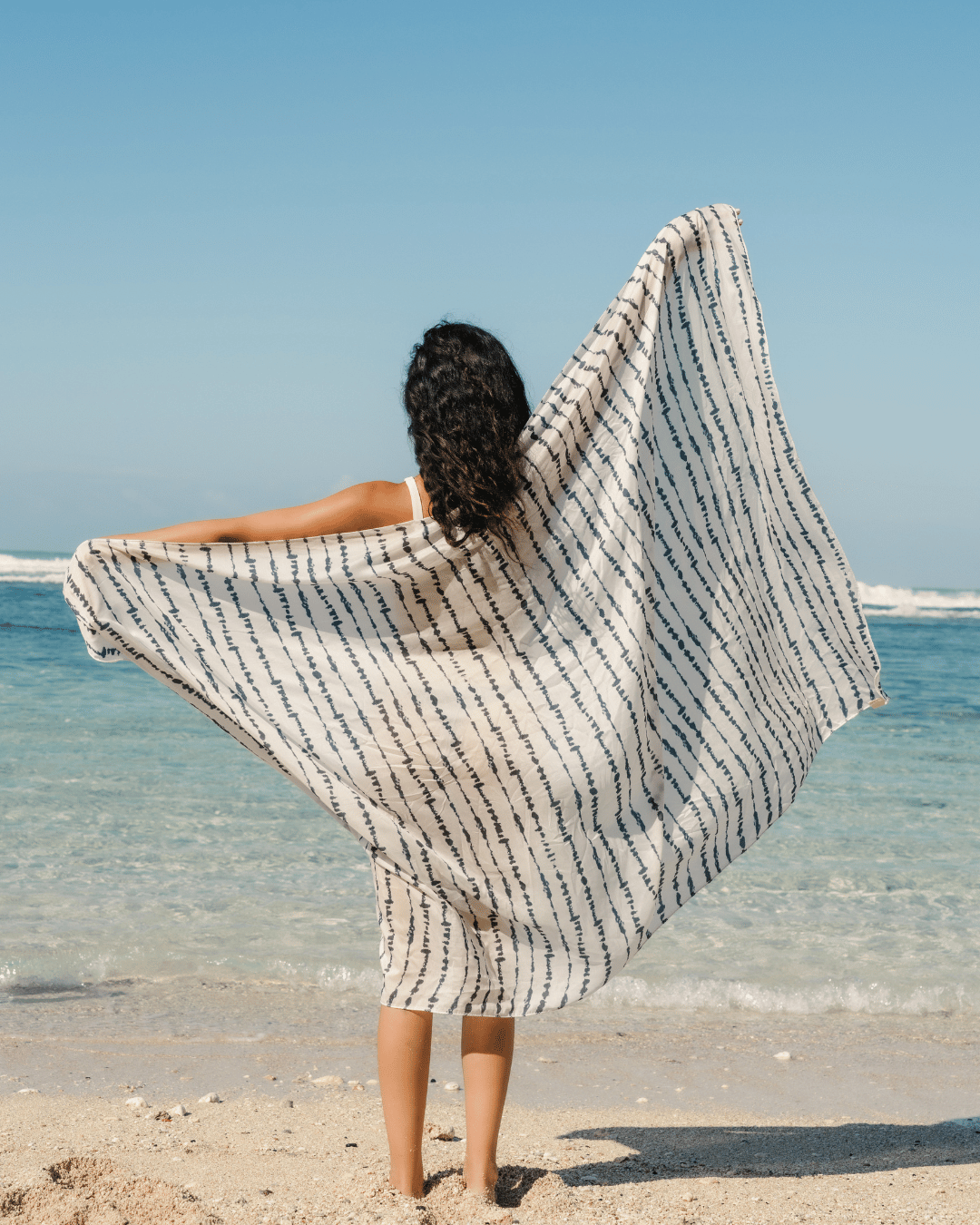 Vine Indigo Sarong
