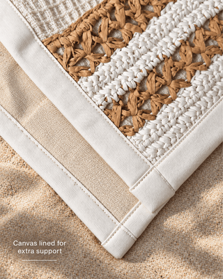 The Anywhere Mat Set - 100% Organic Cotton Undyed