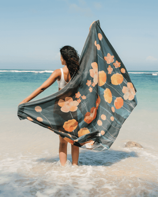 Midnight Garden Sarong
