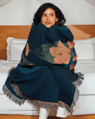Midnight Garden blanket