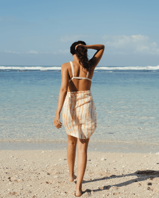Vine Orange Sarong