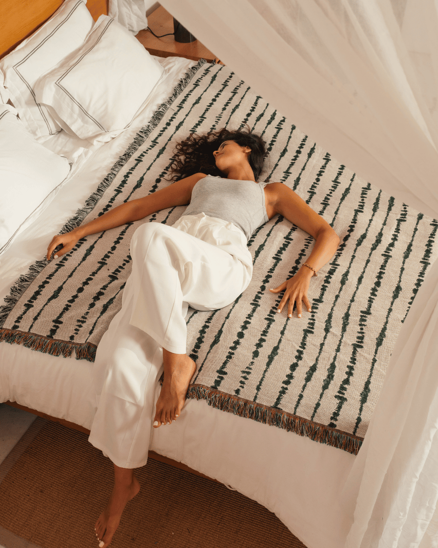 Vine Moss blanket