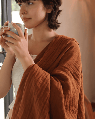 Terraverse Reversible Throw Desert Plum