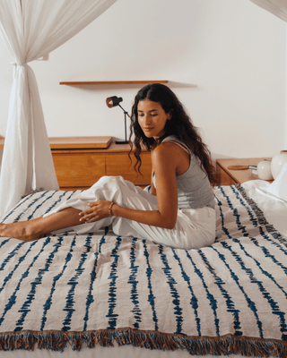 Sunset Orange blanket