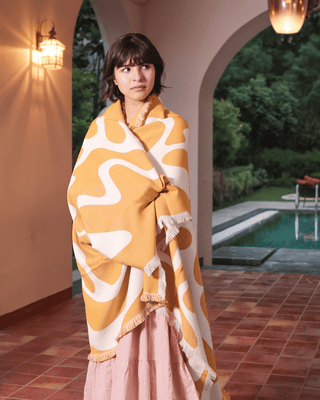 Whisperwind Bamboo Cotton Throw Wildform Clay