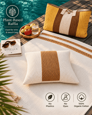 The Anywhere Mat Set - 100% Organic Cotton Undyed