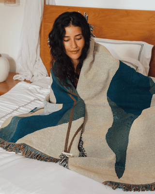 Eucalyptus Mint blanket