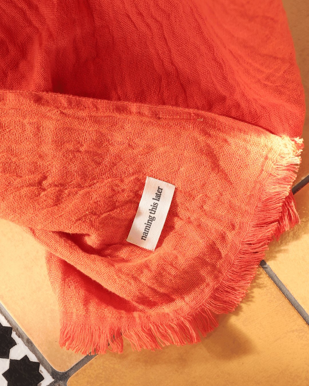 Terraverse Reversible Throw Golden Amber