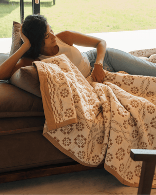 Terra Versatile Quilt Sandstone