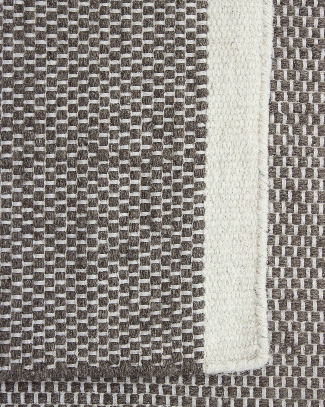 Dmitry Textured Wool Rug — Handwoven in India