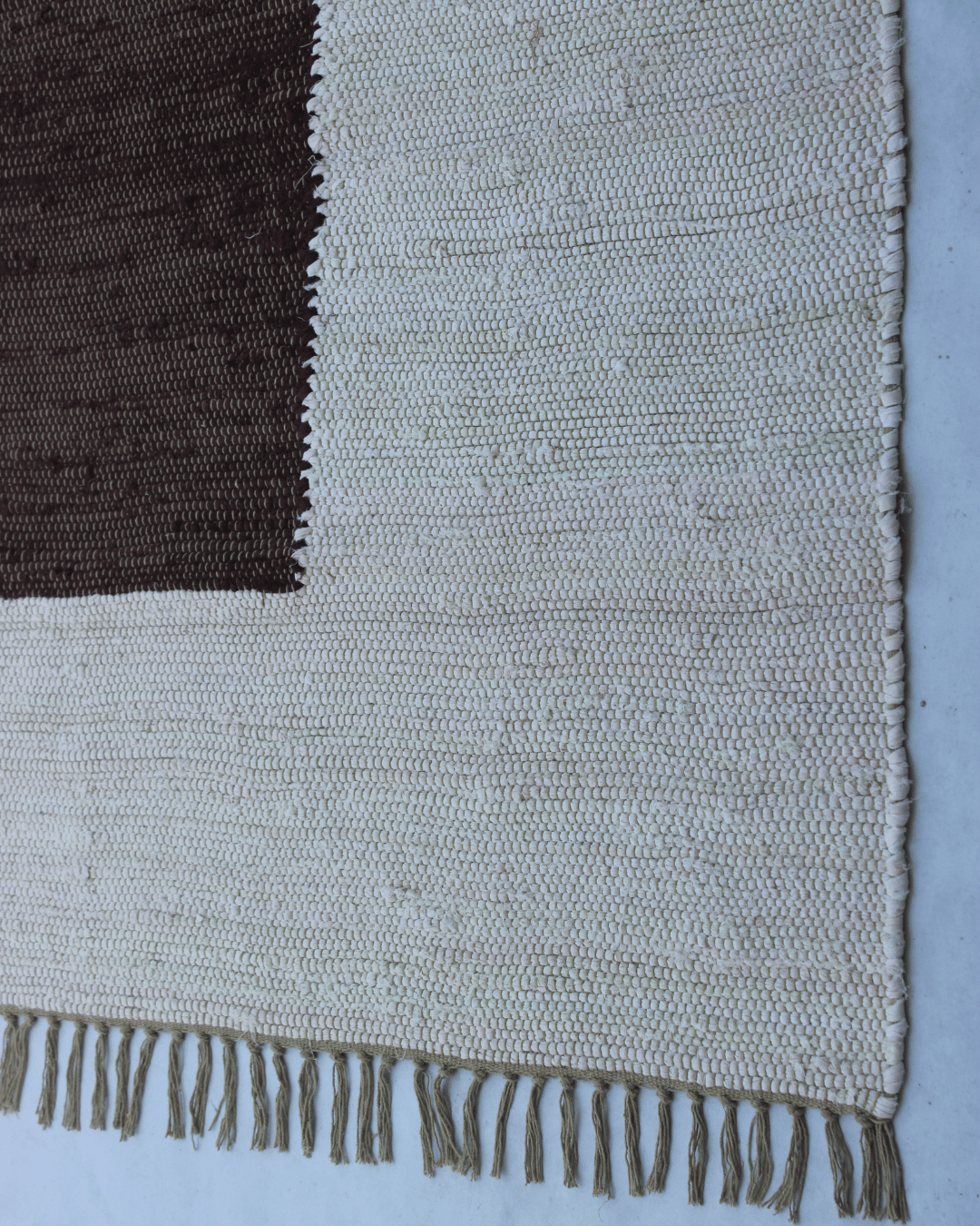 Clamart Recycled Cotton Rug — Handwoven in India