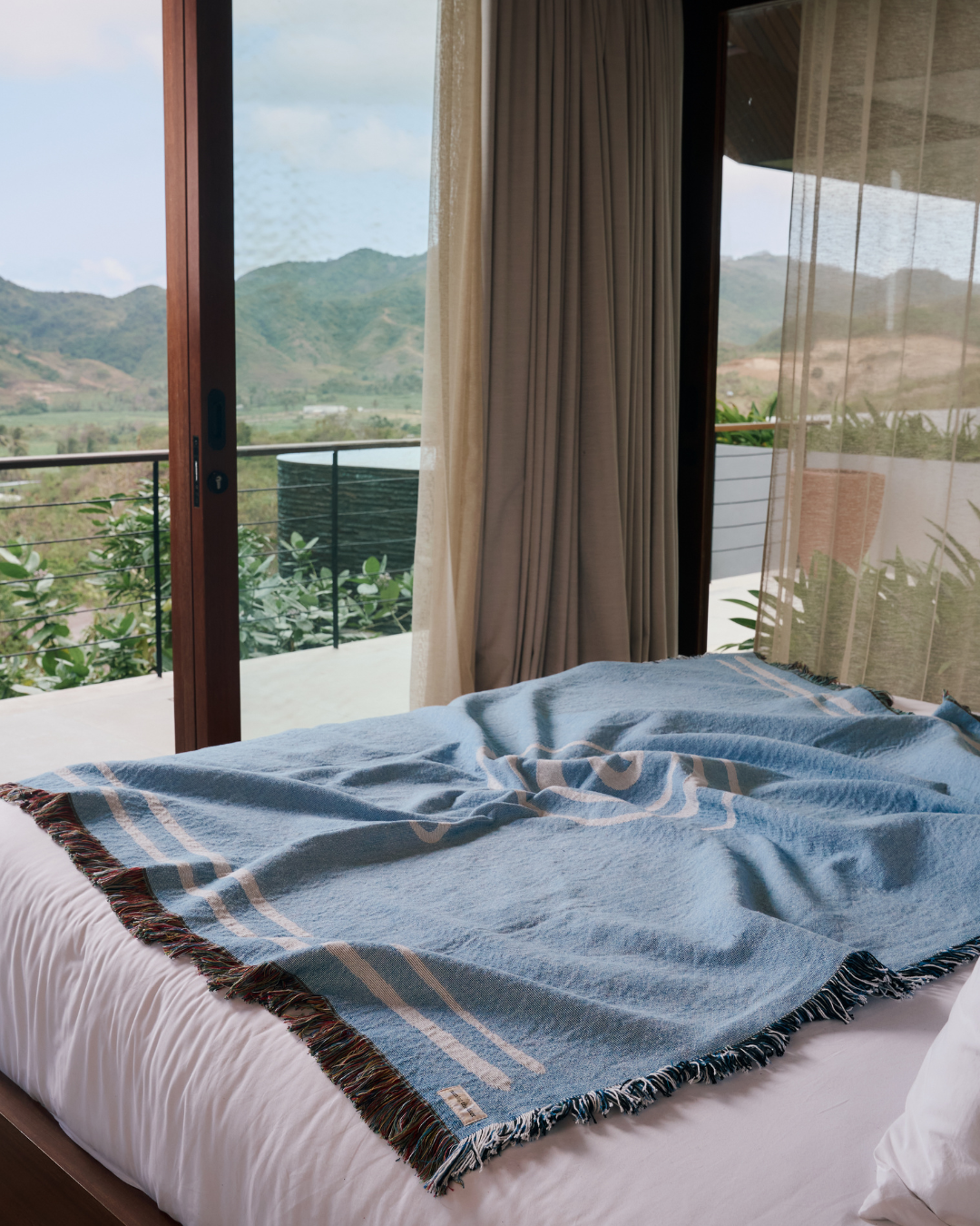Earth Blue blanket