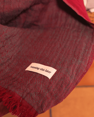 Terraverse Reversible Throw Mulberry Tide
