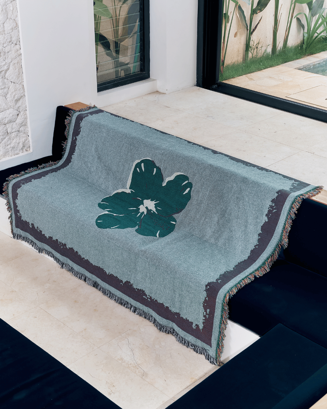 Sunset Orange blanket