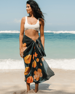 Midnight Garden Sarong
