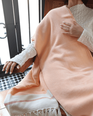 Airweave Herringbone Throw Golden Dune