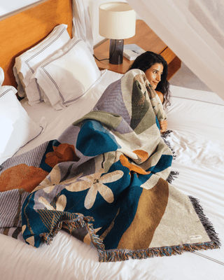 Lagoon Meadow blanket