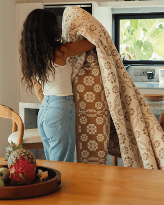 Terra Versatile Quilt Sandstone