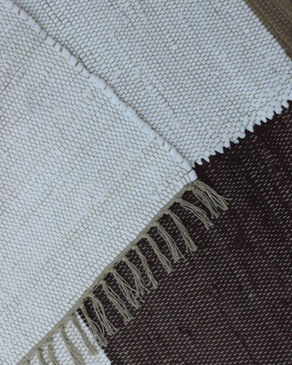 Clamart Recycled Cotton Rug — Handwoven in India