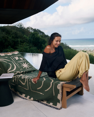 Zephyr Basil blanket