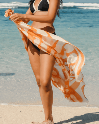 Wildform Orange Sarong