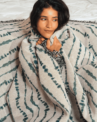 Sunset Orange blanket