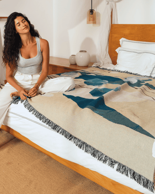 Eucalyptus Mint blanket